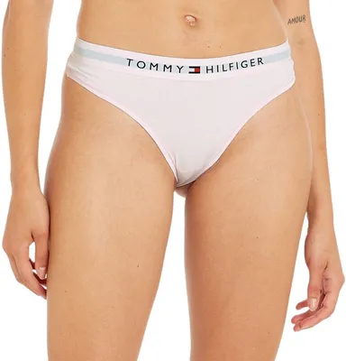Productafbeelding van Tommy Hilfiger dames string, roze (lichtroze), maat XL