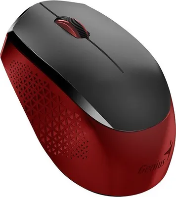 Produktbild von GENIUS Genius NX-8000S/Kancelářská/Optická/1 200 DPI/Bezdrátová USB/Černá-červená