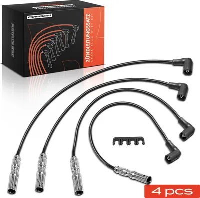 Immagine prodotto di Frankberg 4x set cavo accensione per VW Golf IV 1J1 Bora Skoda Octavia I 1U5 2.0L