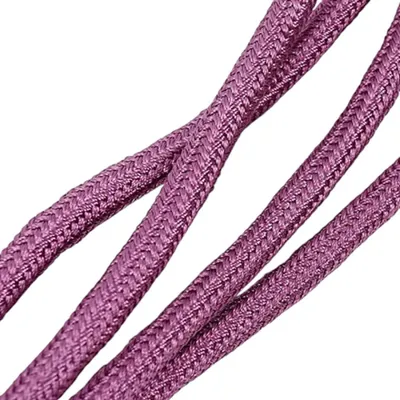 Produktbild von Runde Wachsspitze - Bordeaux - 100 cm