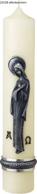 Produktbild von Gedenkkerze, Trauerkerze 40 x 7 cm, Nr. 6