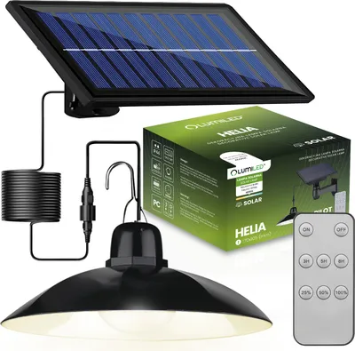 Produktbild von LUMILED solárne závesné svietidlo, solárne svietidlo na vonkajšie zavesenie, solárne stropné svietidlo vonkajšie IP44 závesný držiak lustra solárne tkané závesné svetlo pre záhradu terasu balkón altánok