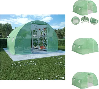 Produktbild von vidaXL Gewächshaus 9m² 300x300x200 cm -  Gewächshäuser