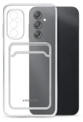 Productafbeelding van Mobilize Gelly Card Case Samsung Galaxy A34 5G Clear