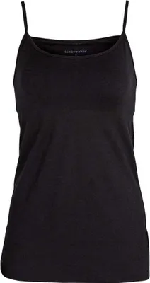 Produktbild von Icebreaker Siren Merino Ärmelloses Baselayer Schwarz XS Frau Schwarz XS