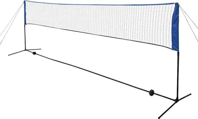 Obrázek produktu pro sada badmintonové sítě vidaXL s raketami 500 x 155 cm
