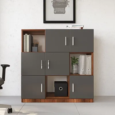 Obrázek produktu pro Skye Decor, Vo7-Ba, víceúčelová skříňka, ořech, 100 % MELAMÍNEM POVLÁKNĚNÁ DESKA, 119,9 x 37,6 x 121,8 cm