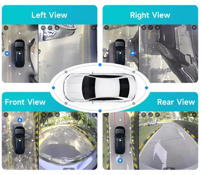 Imagen del producto de Radio para coche de 13.1 pulgadas, doble DIN, con reproductor de CD, 4G LTE, WiFi 6 y sistema ADAS de 360 grados