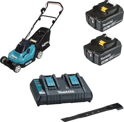 Obrázok produktu pre Akumulátorová kosačka Makita DLM382PM2