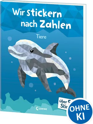 Produktbild von Wir stickern nach Zahlen - Tiere