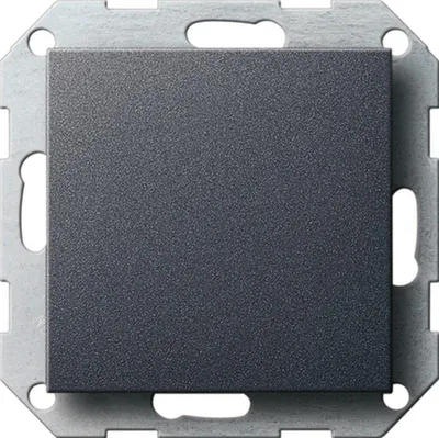 Image de Gira 26828 Couvercle aveugle avec anneau de support E2/Event anthracite