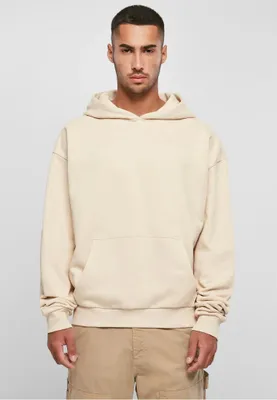 Image de Build Your Brand BY162 | Ultra Heavy Coton Box Hommes Hoody - Sweat à capuche - Couleur : Sable - Taille : XS