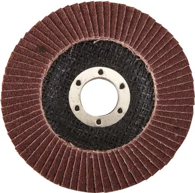 Produktbild von Silverline Korund-Fächerscheibe 115 mm 80K Schleifscheibe Fächerschleifscheibe NEU