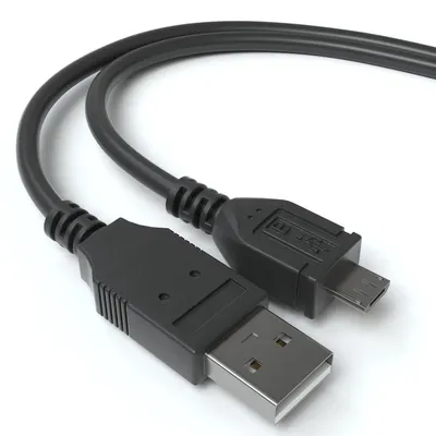 Produktbild von JAMEGA Micro-USB-Kabel, USB-A auf Micro-USB-B, 5 m