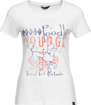 Produktbild von Queen Kerosin Poodle Damen T-Shirt Grösse: XS
