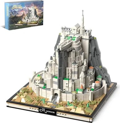 Obrázek produktu pro Stavebnice Pán Prstenů - Minas Tirith, Město Gondor + osvětlení 1680 dílků.