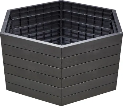 Produktbild von Hochbeet klassisch GARANTIA ERGO Hochbeet XL 75 inkl. Flora-Wassersparsystem 145 x 145 x 75 cm stone