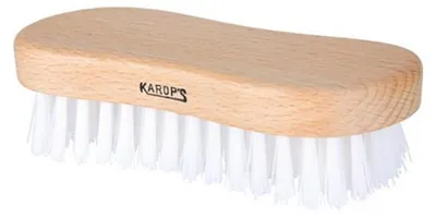 Produktbild von Kleine, hölzerne Bürste zum Waschen des Oberkörpers