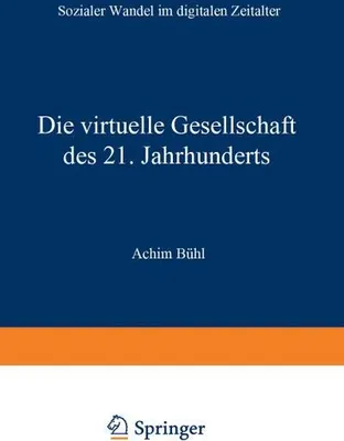Obrázok produktu pre Die virtuelle Gesellschaft des 21. Jahrhunderts