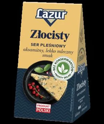 Zdjęcie produktu dla Lazur Ser pleśniowy Złocisty 100g