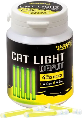 Produktbild von Black Cat Cat Light Depot 40mm - 45 Knicklichter