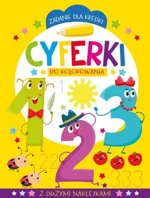 Obrázok produktu pre Zadanie dla kredki. Cyferki do kolorowania