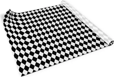 Immagine prodotto di Scacchiera diagonale - pellicola adesiva in PVC per mobili - pellicola per rinnovo mobili - pellicola autoadesiva per mobili - cucina - armadi - pellicola decorativa per mobili - 100x50 cm