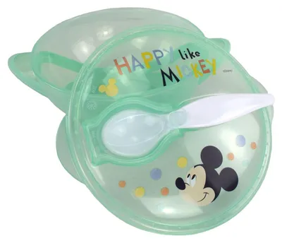 Immagine prodotto di THERMOBABY Ciotola con ventosa e coperchio, Mickey