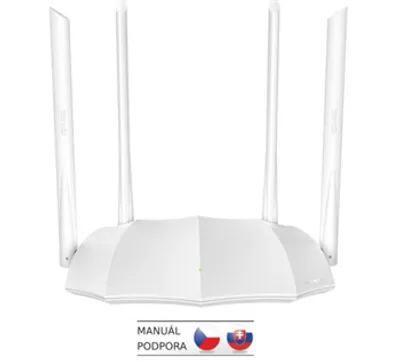 Obrázek produktu pro Tenda AC5 1200MBPS DUAL-BAND ROUTER, Wi-Fi 5 (802.11ac), Dvoupásmový (2,4 GHz / 5 GHz), Připojení na síť Ethernet, Černá, Stolní router
