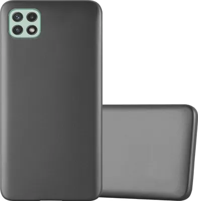 Produktbild von Cadorabo Schutzhülle für Samsung Galaxy A22 5G Hülle in Grau Handyhülle TPU Silikon Etui Cover Case