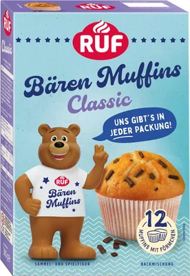 Produktbild von RUF Bären Muffins Classic Backmischung