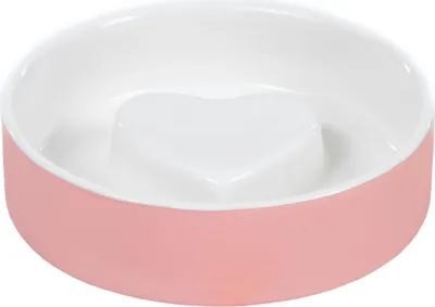 Produktbild von PAIKKA Anti-Schlingnapf "Slow Feed Bowl" pink, Größe: M