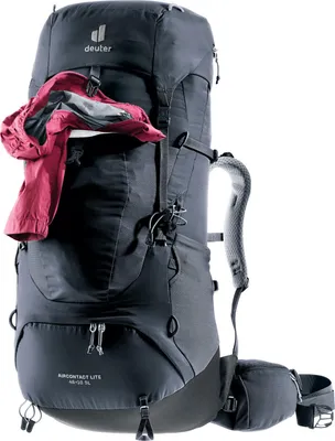Obrázek produktu pro Deuter Aircontact Lite 45 + 10 SL, Turistika, 45 l, 1,54 kg, 300 mm, 730 mm