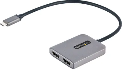 Obrázek produktu pro StarTech.com MST14CD122HD, USB typu C, HDMI výstup, DisplayPort výstup, 3840 x 2160 px