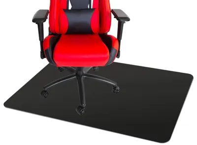 Produktbild von Schutzmatte für unter den Sessel 120x90 cm 0,5 mm schwarz