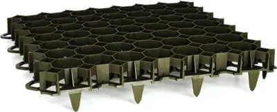 Obrázek produktu pro Zatravňovací dlažba, zatravňovací tvárnice RKP1, 49,2x49,2x3,9 cm, zelená