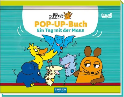 Produktbild von Trötsch Die Maus Pop-up-Buch