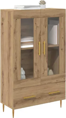 Immagine prodotto di vidaXL Credenza con cassetti in rovere Artisan 69,5 x 31 x 115 cm