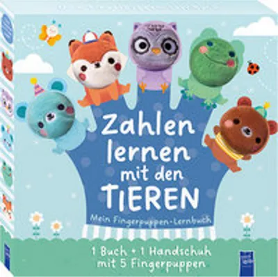 Produktbild von Mein Fingerpuppen-Lernbuch - Zahlen lernen mit den Tieren
