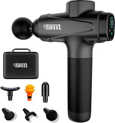 Imagen del producto de Masajeador eléctrico, masaje vibratorio, alivio del dolor, espalda, piernas, cuello, deporte