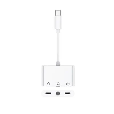 Produktbild von ENGELMANN 3-in-1 USB-C Audio-Adapter