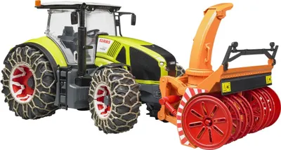 Image de bruder 3017 bruder Claas Axion 950 mit Schneeketten Spielzeugauto