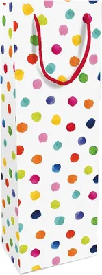 Produktbild von Braun & Company Geschenktragetasche Happy Dots 12 x 37 x 8 cm
