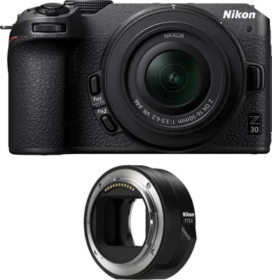 Zdjęcie produktu dla NIKON Z30 + Z 16-50 + adapter FTZ II