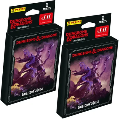 Produktbild von Panini Dungeons & Dragons Sticker - Collectors Quest Sammelsticker (2025) - 2 Blister