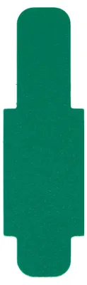 Produktbild von LEITZ 6030-00-59 Leitz 6030 Stecksignal, Hartfolie, 50 Stück, dunkelgrün