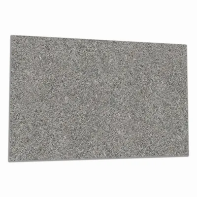Produktbild von Wallario Herdabdeckplatte aus Glas, Größe 80 x 52 cm 1-teilig, Motiv Muster grauer Marmor Optik -Granit - marmoriert