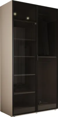 Produktbild von Kleiderschrank, Sandbeige, 100 x 200 x 51 cm