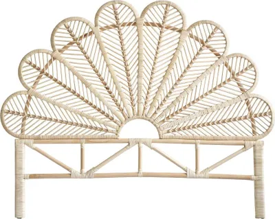 Produktbild von Kopfteil Rattan 140 cm natur modern