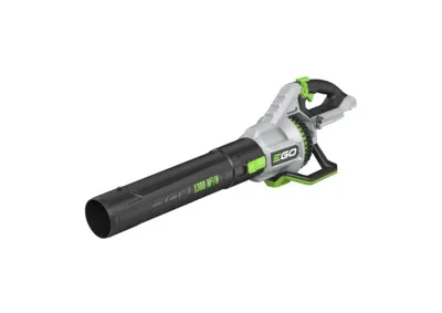A cordless leaf blower on a white background.